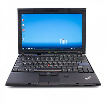 Laptop Lenovo X201i, Intel Core i5-430M 2.26GHz, 4GB DDR3, 120GB SSD, 12.1 Inch, Fara Webcam, Baterie Consumata, Second Hand Laptopuri Second Hand