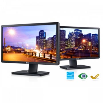 Monitor DELL P2213F, 22 inch, 1680 x 1050, Widescreen, VGA, DVI, USB, LED, Grad A-, Fara picior, Second Hand Monitoare cu Pret Redus