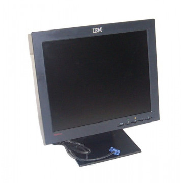 Monitor IBM 9417-HB2, 17 Inch LCD, 1280 x 1024, VGA, Second Hand Monitoare Second Hand 1