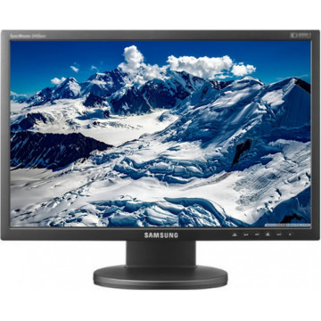 Monitor LCD Samsung 2443BW, 24 Inch, 1920 x 1200, VGA, DVI, Second Hand Monitoare Second Hand