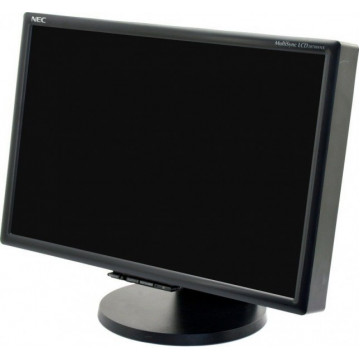 Monitor NEC 2070NX, LCD 20 inch, 1600 x 1200, VGA, DVI, 5x USB, Panel S-IPS, Grad A-, Fara Picior Monitoare cu Pret Redus