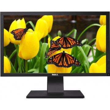 Monitor Second Hand Profesional Dell P2411HB, 24 Inch LED Full HD, VGA, DVI, USB Monitoare Second Hand