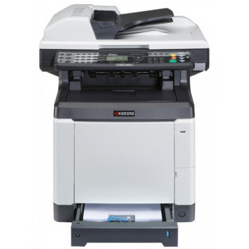 Multifunctionala Laser Color KYOCERA FS-C2126MFP, 26 ppm, 600 x 600 dpi, A4, Scanner, Copiator, Fax, USB, Retea,  Imprimante Second Hand
