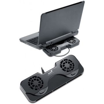 Notebook Cooler, NB stand 100 Racire laptop cu 2 ventilatoare. 