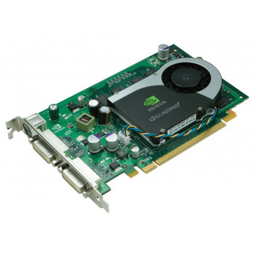Placa video Nvidia Quadro FX 1700, 512MB DDR2, 128 bit, 2 x DVI, Second Hand Componente Calculator