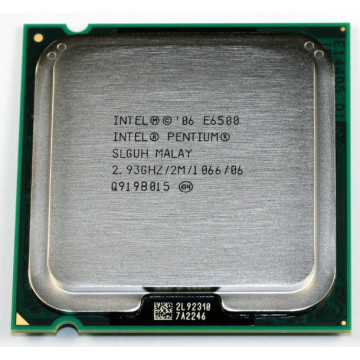 Procesor Intel Pentium Dual Core E6500, 2.93Ghz, 2Mb Cache, 1066 MHz FSB 