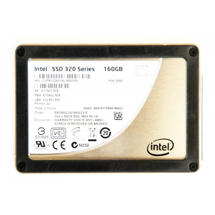 Ошибка intel 320 series ssd