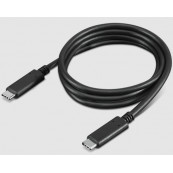 Cablu alimentare si date Lenovo, USB-C la USB-C, 1m, Negru