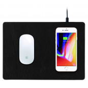 Diverse - MINIBATT PowerPAD   Incarcator Qi wireless, mouse pad, maro, Software & Diverse Diverse