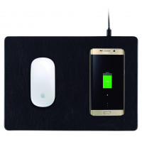 MINIBATT PowerPAD   Qi wireless charger mouse pad bla