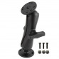 RAM® Double Ball Mount with Garmin Fishfinder Hardware Software & Diverse