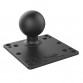 RAM® 100x100mm VESA Plate with Ball  2