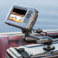 RAM® Double Ball Mount for Lowrance Hook² & Reveal Series Software & Diverse