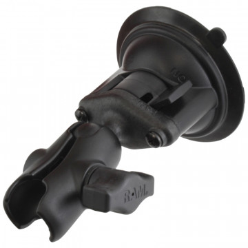 RAM Twist Lock Composite Suction Cup Base with Socket Arm 