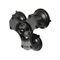 RAM Twist Lock Triple Suction Cup Ball Base