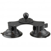 RAM® Twist Lock™ Dual Suction Cup Base with Ball Software & Diverse
