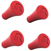 RAM X Grip Red Rubber Cap 4 Pack 