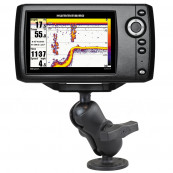 RAM® Drill Down Double Ball Mount for Humminbird Helix 5 Software & Diverse