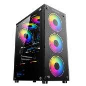 Gaming - Calculator Eco Gaming 15 Core i5-6500, 16GB DDR4, 256GB SSD + 500GB HDD, AMD RX 470 4GB, Calculatoare Calculatoare Second Hand Gaming