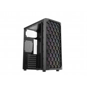 Carcasa PRO GAMING BARREN, Middle Tower, ATX, Fara Sursa, 3X ARGB FAN, Second Hand Calculatoare