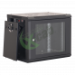 Cabinet metalic de perete 19”, tip rack wallmount, 9U 600x600 mm, Eco Xcab Negru Servere & Retelistica 3