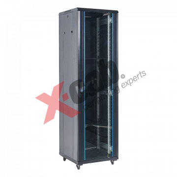 Cabinet metalic de podea 19”, tip rack stand alone, 18U 600x1000 mm, Xcab S Servere & Retelistica