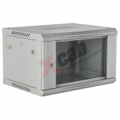 Cabinet metalic de perete 19”, tip rack wallmount, 6U 600x600 mm, Xcab S Gri Servere & Retelistica