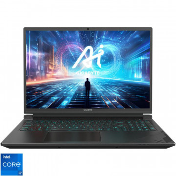 Gigabyte Gaming notebook G6X 9KG-43EE854SD, Procesor: Intel Core i7-13650HX (14 cores, 20 threads, 3.60-4.90 GHz, 24 MB cache), RAM: 16GB, SSD 1TB, Display 16