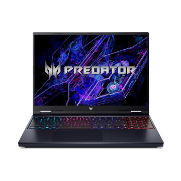 Laptop Acer Gaming Acer Predator Helios Neo 16 PHN16-72, 16 inches (4ß ,64 cm), Acer ComfyView™ WUXGA 165Hz IPS display with LED backlight and 100% sRGB (non-glare), 1920 x 1200, 16:10, Intel® Core™ i7-14650HX Processor, 2.2 GHz base clock (Up to 5.2 GHz  1