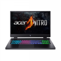 Laptop Acer Gaming Nitro 17 AN17-42-R34J, 17.3 inch (43.94 cm), QHD 165Hz IPS display with LED backlight and 100% DCI-P3 (non-glare), 2560 x 1440, 16:9, AMD Ryzen™ 9 8945HS Processor, 4.0 GHz base clock (Up to 5.2 GHz max. performance clock rate), 16MB, 8