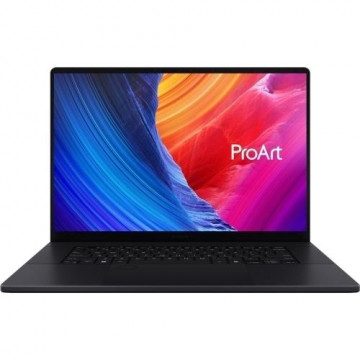 Laptop ASUS ProArt P16 OLED, H7606WI-ME125X, 16.0-inch, 4K (3840 x 2400) OLED 16:10 aspect ratio, AMD Ryzen™ AI 9 HX 370 Processor 2.0GHz (36MB Cache, up to 5.1GHz, 12 cores, 24 Threads); AMD Ryzen™ AI up to 81 TOPs, AMD Radeon™ 890M Graphics, NVIDIA® GeF 1