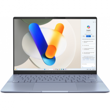 Laptop ASUS Vivobook S 14 OLED, S5406MA-QD147X, 14.0-inch, WUXGA(1920 x 1200) OLED 16:10 aspect ratio, Intel® Core™ Ultra 5 Pro cessor125H 1.2 GHz (18MB Cache, up to 4.5 GHz, 14 cores, 18 Threads); Intel®AI Boost NPU, Intel® Arc™ Graphics, LPDDR5X 16GB, 5 1