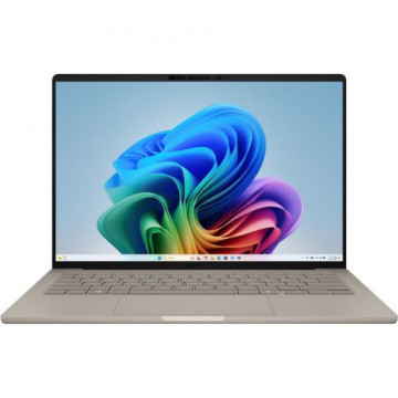 Laptop ASUS Zenbook 14, UX3407RA-QD024X, 14.0-inch, WUXGA (1920 x 1200) OLED 16:10 aspect ratio, Snapdragon® X Elite X1E 78 100 Processor 3.4GHz (42MB Cache, up to 3.4GHz, 12 cores, 12 Threads)\n Qualcomm® Hexagon™ NPU up to 45TOPS, 32GB LPDDR5X on board, 1