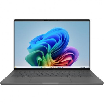 Laptop ASUS Zenbook 14, UX3407RA-QD026X, 14.0-inch, WUXGA (1920 x 1200) OLED 16:10 aspect ratio, Snapdragon® X Elite X1E 78 100, Processor 3.4GHz (42MB Cache, up to 3.4GHz, 12 cores, 12 Threads)\n Qualcomm® Hexagon™ NPU up to 45TOPS, 32GB LPDDR5X on board