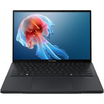 Laptop ASUS Zenbook Duo, UX8406CA-PZ068X, 14.0-inch, 3K (2880 x 1800) OLED 16:10 aspect ratio, Intel® Core™ Ultra 9 Processor 285H (24M Cache, up to 5.40 GHz), 32GB LPDDR5X on board, 2TB M.2 NVMe™ PCIe® 4.0 SSD, 120Hz refresh rate, 400nits, Glossy display 1