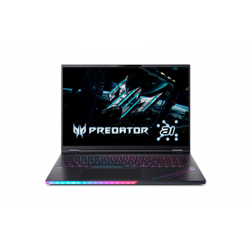 Laptop Gaming Acer Predator Helios 18 AI PH18-73-9010, 18 Inch (45.72 cm), Acer ComfyView™ WQUXGA Mini LED 120Hz IPS display (non-glare), 3840 x 2400, 16:10, Intel® Core™ Ultra 9 Processor 275HX, 2.1 GHz base clock (Up to 5.4 GHz max. performance clock ra 1