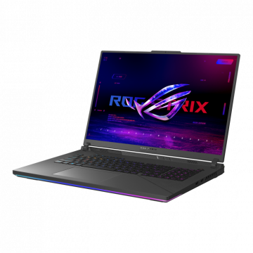 Laptop Gaming ASUS ROG Strix G18, G814JVR-N6002, 18-inch, QHD+ 16:10 (2560 x 1600, WQXGA), ROG Nebula Display, I9-14900HX, Intel® UHD Graphics, RTX 4060, 240Hz, 2x DDR5 SO-DIMM slots 2x PCIe, DDR5 32GB, 1TB PCIe® 4.0 NVMe™ M.2 SSD, 500nits, Anti-glare dis 1