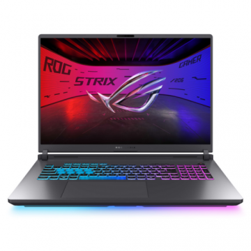 Laptop Gaming Asus Rog Strix G18, G815LP-S9035, 18-inch, 2.5K (2560 x1600, WQXGA) 16:10 aspect ratio, Rog Nebula Display, Intel® Core™ Ultra9 Processor 275HX 2.7 GHz (36MB Cache, up to 5.4 GHz, 24 cores, 24Threads); Intel® AI Boost NPU up to 13TOPS, Intel 1