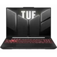 Laptop Gaming ASUS ROG TUF A16, FA608WI-QT026W, 16-inch, 2.5K (2560 x 1600, WQXGA) 16:10 aspect ratio, , AMD Ryzen™ AI 9 HX 370 Processor 2.0GHz (36MB Cache, up to 5.1GHz, 12 cores, 24 Threads); AMD XDNA™ NPU up to 50TOPS, AMD Radeon™ Graphics, NVIDIA® Ge