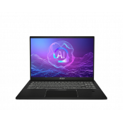 Laptop MSI Summit A16 AI+ A3HMTG-063RO, 16” QHD+ (2560x1600), 165Hz, IPS-Level, Touchscreen, AMD Ryzen AI 9 365, video Integrat AMD Radeon™ Graphics, RAM 32GB LPDDR5x-7500, SSD 1TB (1TB*1) NVMe PCIe Gen4x4 SSD, no ODD, 1x Micro SD Card Reader, 2x 2W Speak