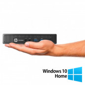 Calculatoare Refurbished - Calculator Refurbished HP Prodesk 600 G2 Mini PC, Intel Core i5-6500T 2.50GHz, 8GB DDR4, 256GB SSD + Windows 10 Home, Calculatoare Calculatoare Refurbished