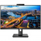 Monitor Second Hand  WLED IPS Philips  242B1H 23.8" FHD 75Hz 4ms HDMI DisplayPort USB Webcam Pivot  Monitoare Second Hand 5