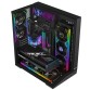 Carcasa PC OptimX TITAN 3SG, Panoramic Glass Cube Tower cu 8 Ventilatoare ARGB 6