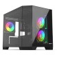 Carcasa PC OptimX NOVA, Micro ATX, 3 Ventilatoare ARGB 11