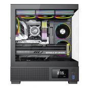 Calculatoare Noi - Sistem PC Gaming OptimX Prime Kian, AMD Ryzen 5 5600X 3.70 - 4.60GHz, 16GB DDR4, 512GB SSD, Radeon RX 580 8GB, Windows 11 Pro, Calculatoare Calculatoare Noi