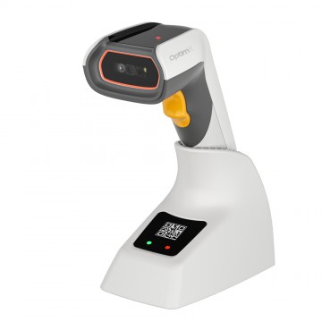 Cititor Coduri de Bare Wireless Nou OptimX H310RC, 1D/2D/QR, Cradle + Bluetooth + USB Type-C, Stand Încărcare Inclus Echipamente POS 1