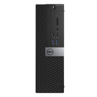 Calculator Refurbished DELL OptiPlex 7040 SFF, Intel Core i3-6100 3.70GHz, 8GB DDR4, 256GB SSD, DVD-ROM + Windows 10 Home