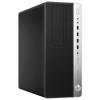 Calculator Refurbished HP EliteDesk 800 G3 Tower, Intel Core i3-6100 3.70GHz, 8GB DDR4, 256GB SSD, DVD-ROM + Windows 10 Home