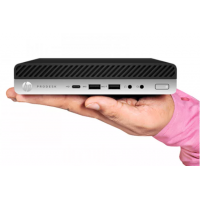 PC Refurbished HP ProDesk 600 G4 Mini, Intel Core i5-8500T 2.10 - 3.50GHz, 8GB DDR4, 256GB SSD + Windows 10 Home