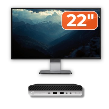 Pachet Calculator Second Hand HP ProDesk 600 G5 MiniPC 1